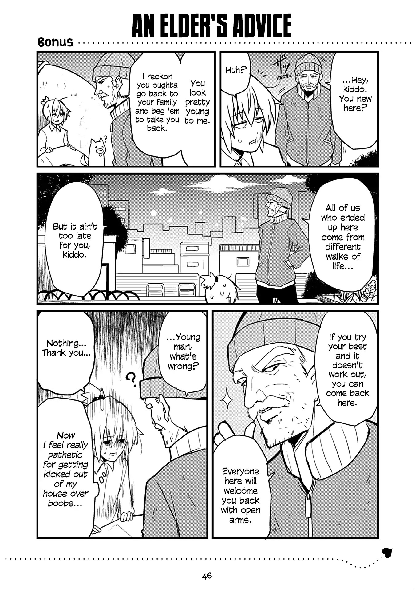 Naughty Succubus "Saki-chan" Chapter 41.5 page 1 - Chapter 41.5: An elder's advice