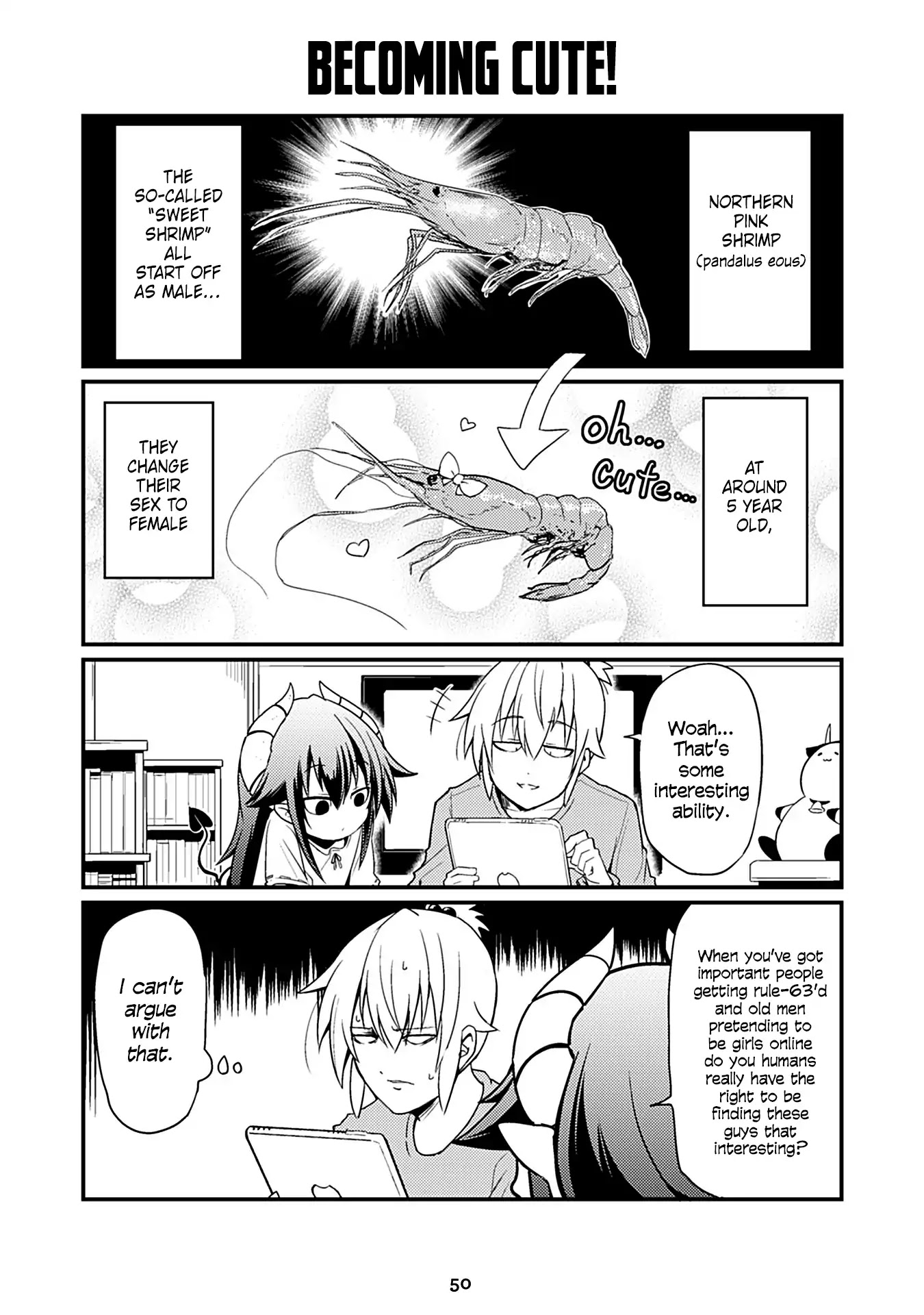 Naughty Succubus "Saki-chan" Chapter 44 page 1 - Chapter 44: Becoming cute!