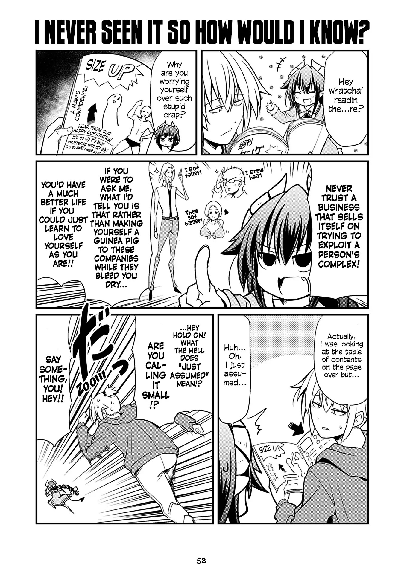 Naughty Succubus "Saki-chan" Chapter 46 page 1 - Chapter 46: I never seen it so how should I know?