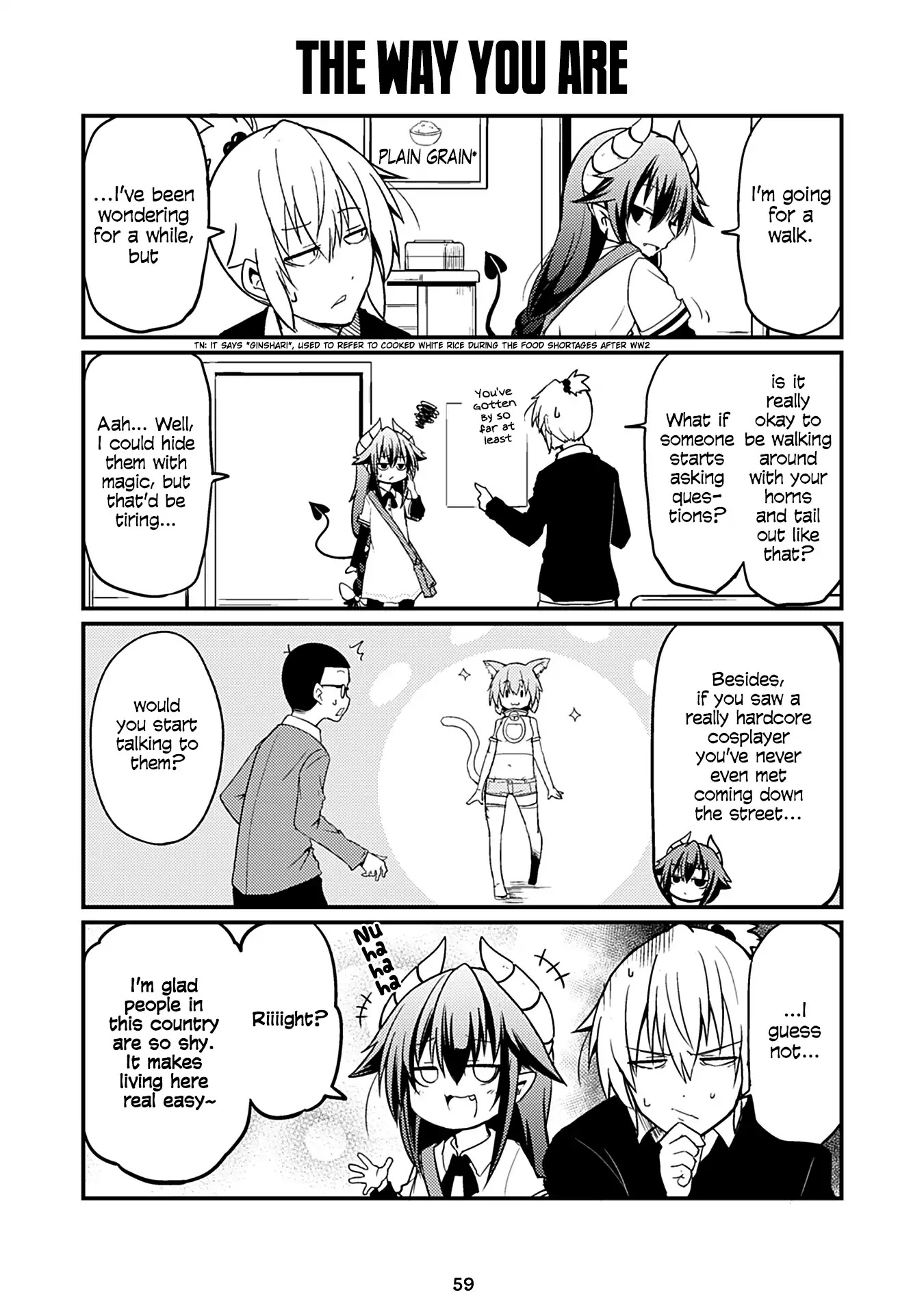 Naughty Succubus "Saki-chan" Chapter 51 page 1 - Chapter 51: The way you are