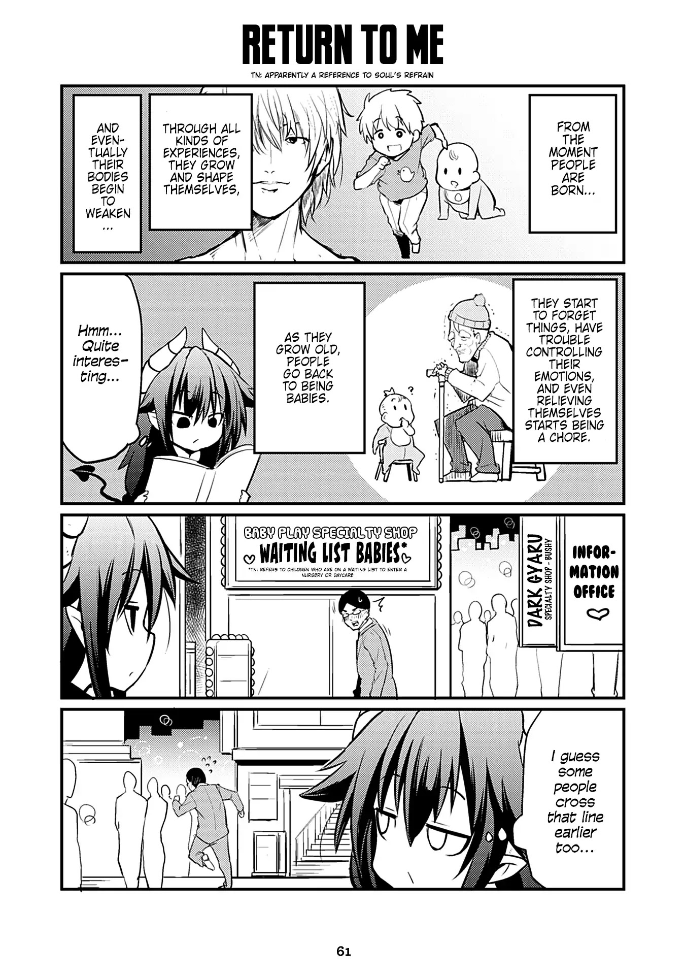 Naughty Succubus "Saki-chan" Chapter 53 page 1 - Chapter 53: Return to me
