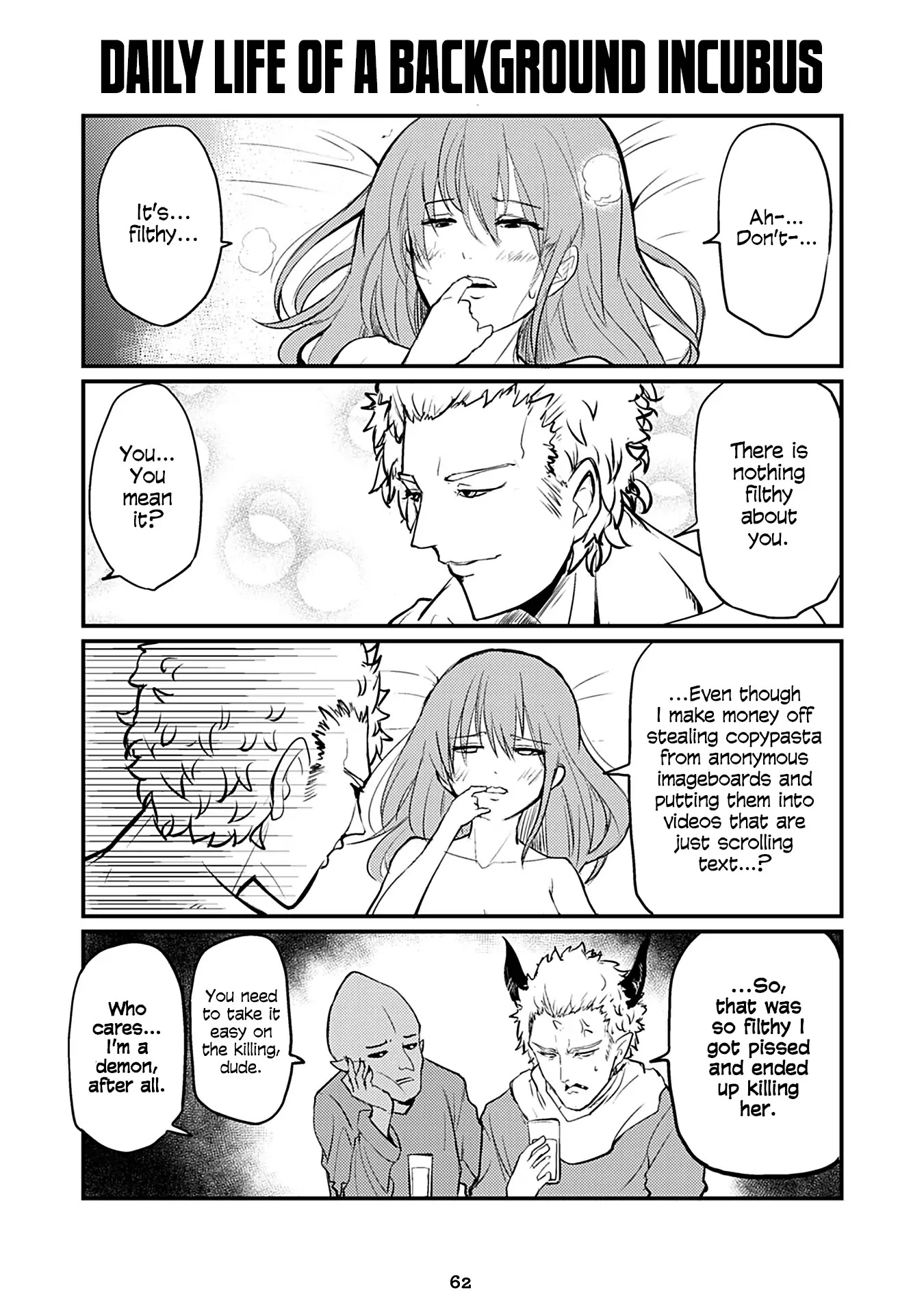 Naughty Succubus "Saki-chan" Chapter 54 page 1 - Chapter 54: Daily life of a background incubus