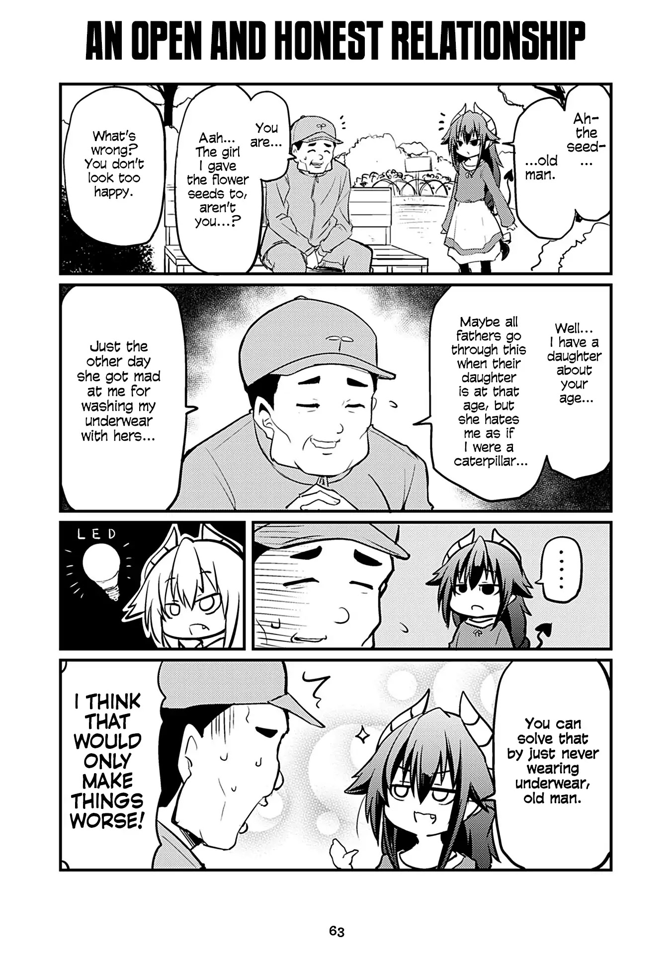 Naughty Succubus "Saki-chan" Chapter 55 page 1 - Chapter 55: An open and honest relationship