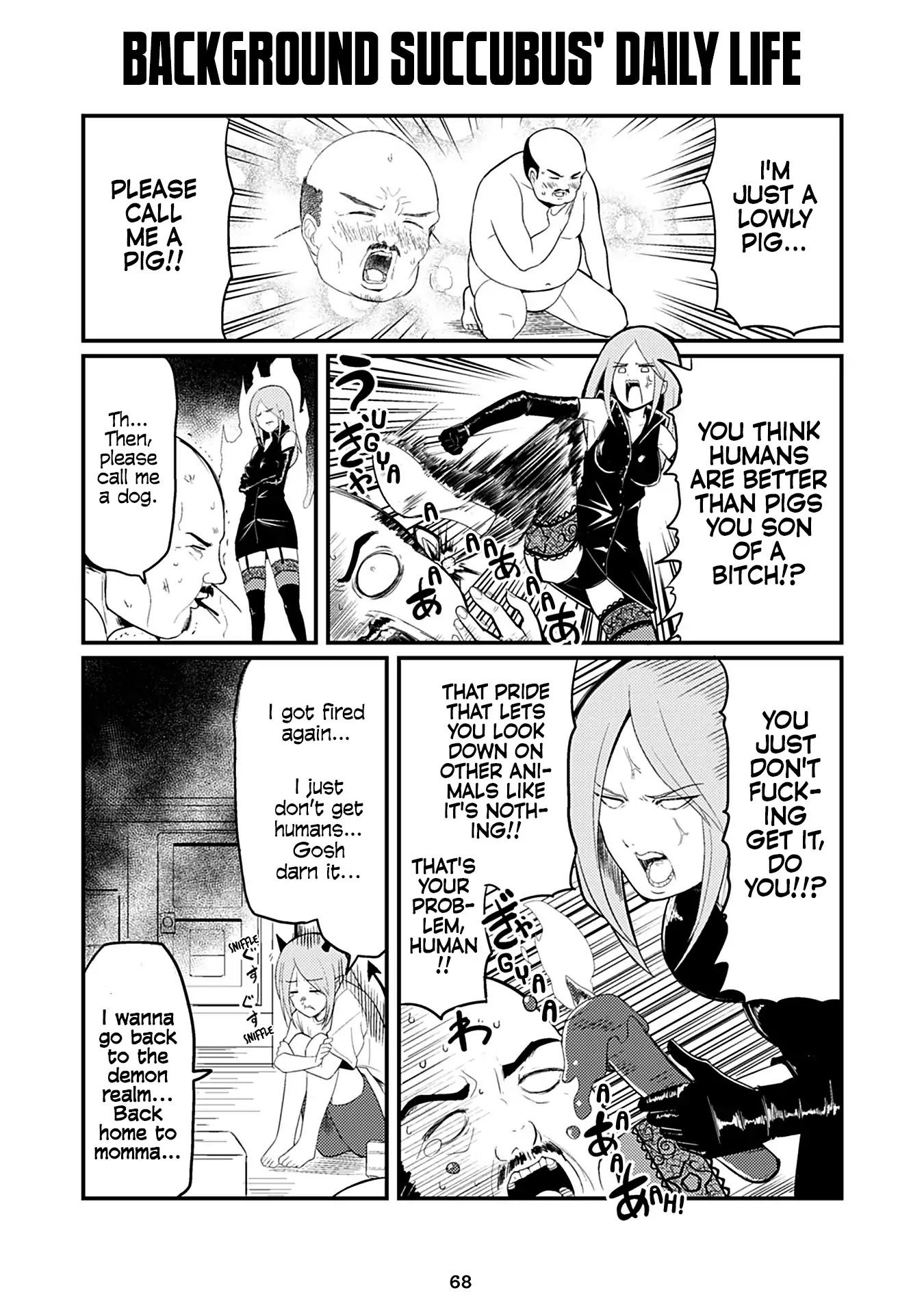 Naughty Succubus "Saki-chan" Chapter 58 page 1 - Chapter 58: Background succubus' daily life