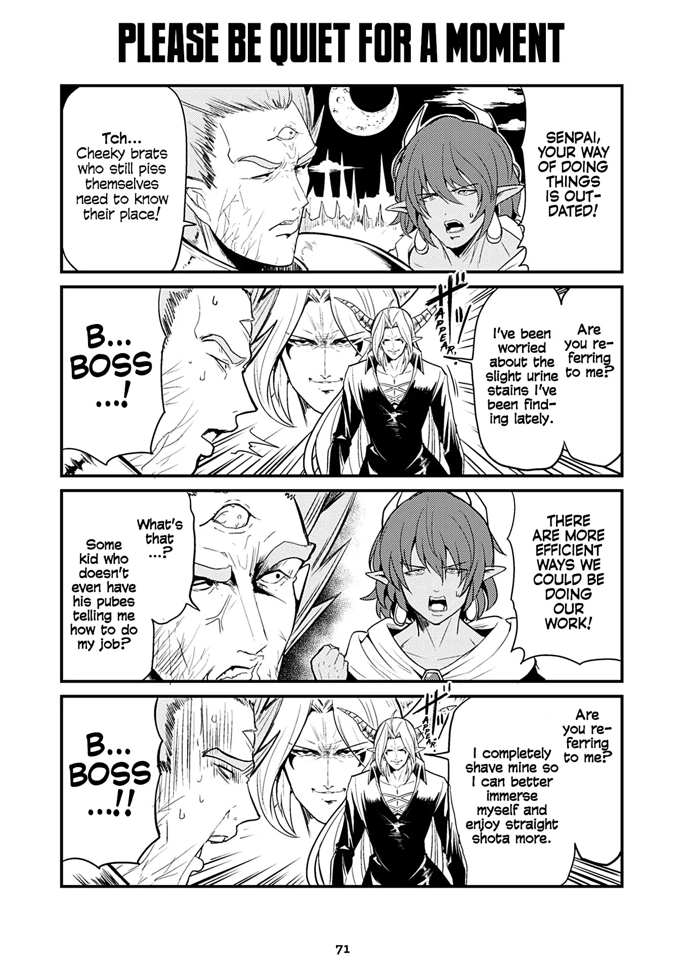 Naughty Succubus "Saki-chan" Chapter 61 page 1 - Chapter 61: Please be quiet for a moment