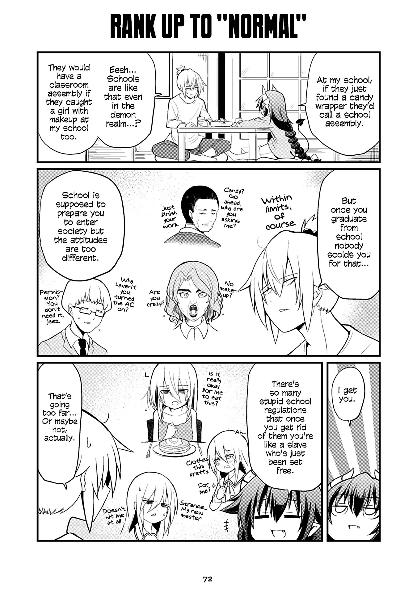 Naughty Succubus "Saki-chan" Chapter 62 page 1 - Chapter 62: Rank up to "normal"