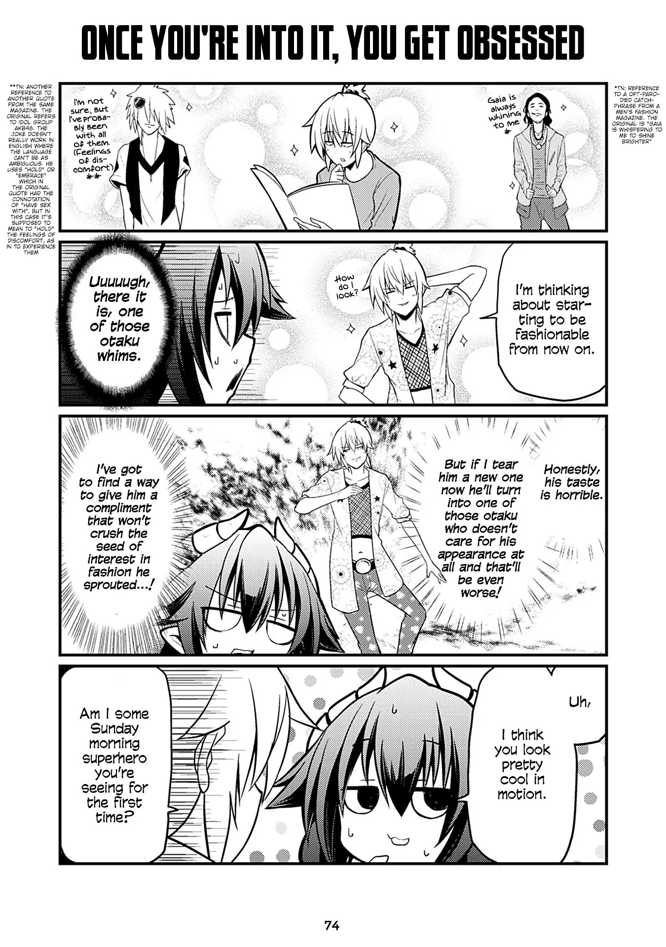 Naughty Succubus "Saki-chan" Chapter 64 page 1 - Chapter 64: Once you're into it, you get obsessed