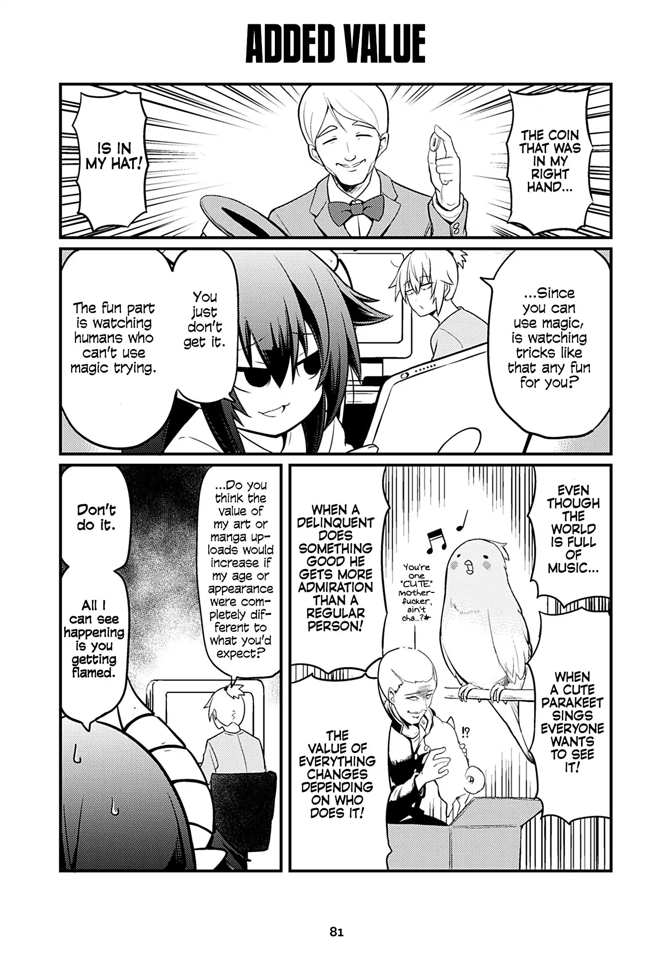 Naughty Succubus "Saki-chan" Chapter 69 page 1 - Chapter 69: Added value
