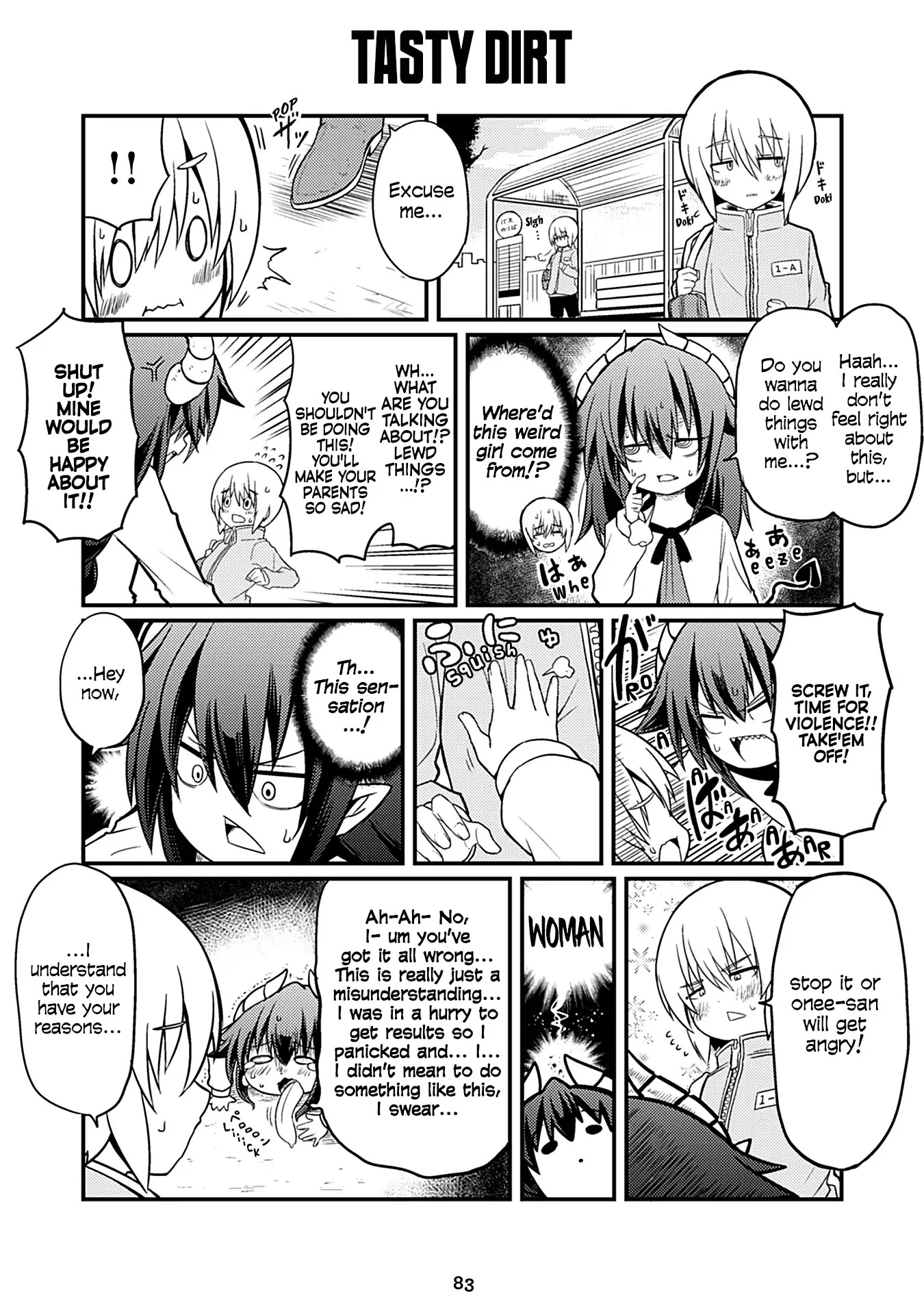 Naughty Succubus "Saki-chan" Chapter 71 page 1 - Chapter 71: Tasty dirt