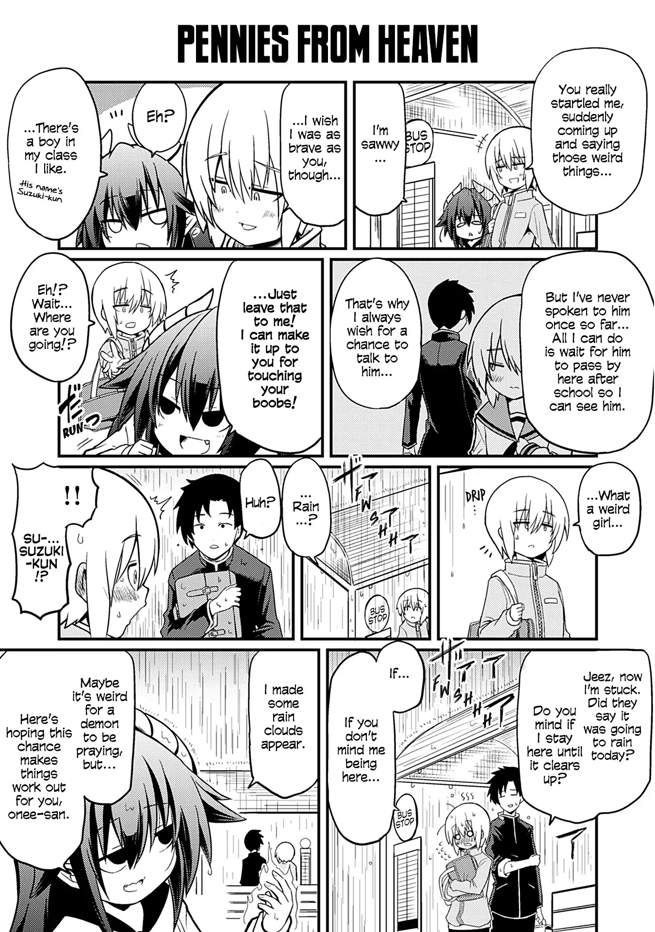 Naughty Succubus "Saki-chan" Chapter 72 page 1 - Chapter 72: Pennies from heaven