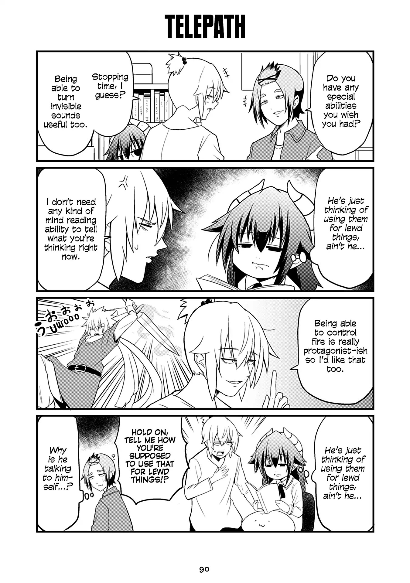 Naughty Succubus "Saki-chan" Chapter 76 page 1 - Chapter 76: Telepath