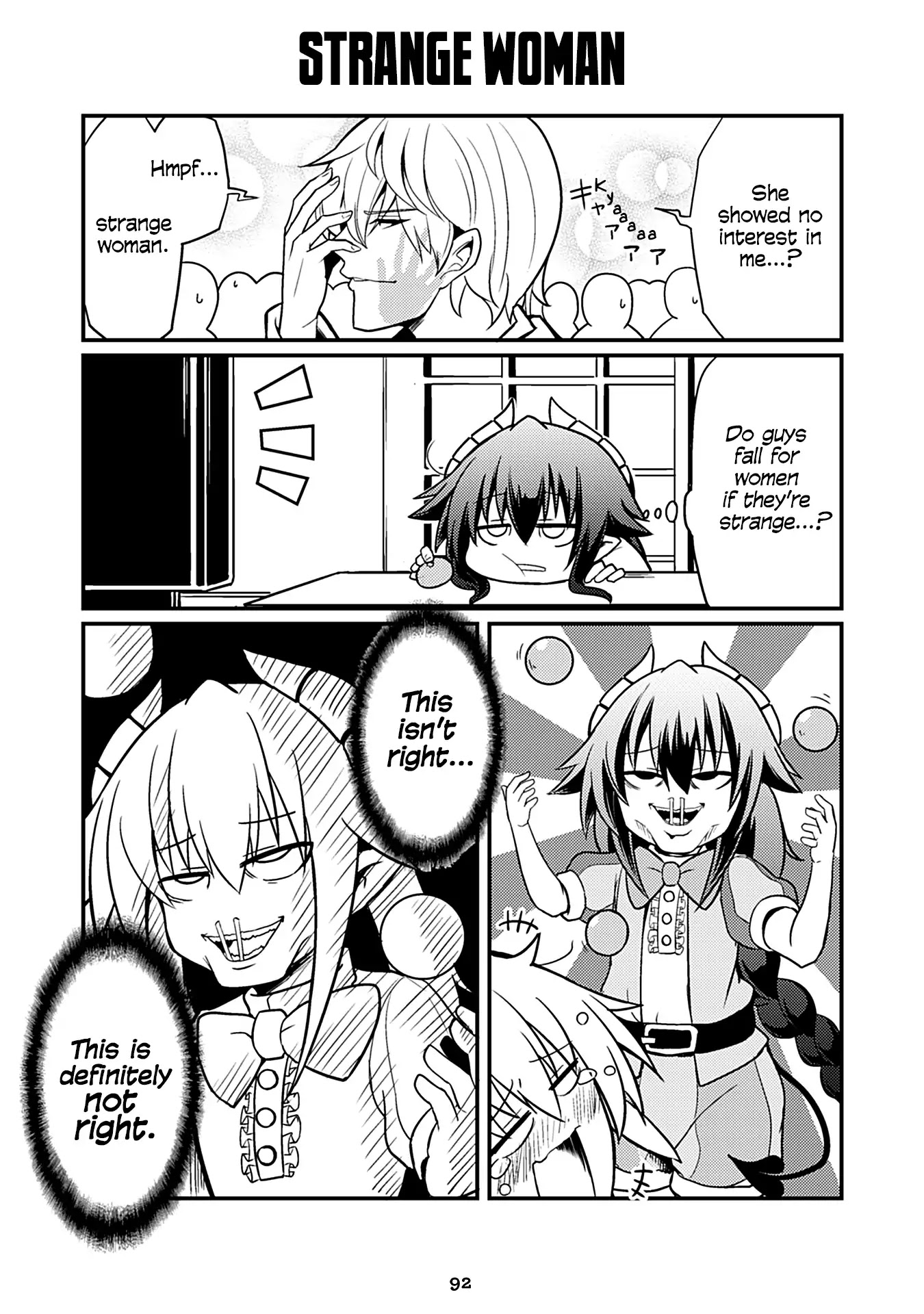 Naughty Succubus "Saki-chan" Chapter 78 page 1 - Chapter 78: Strange woman