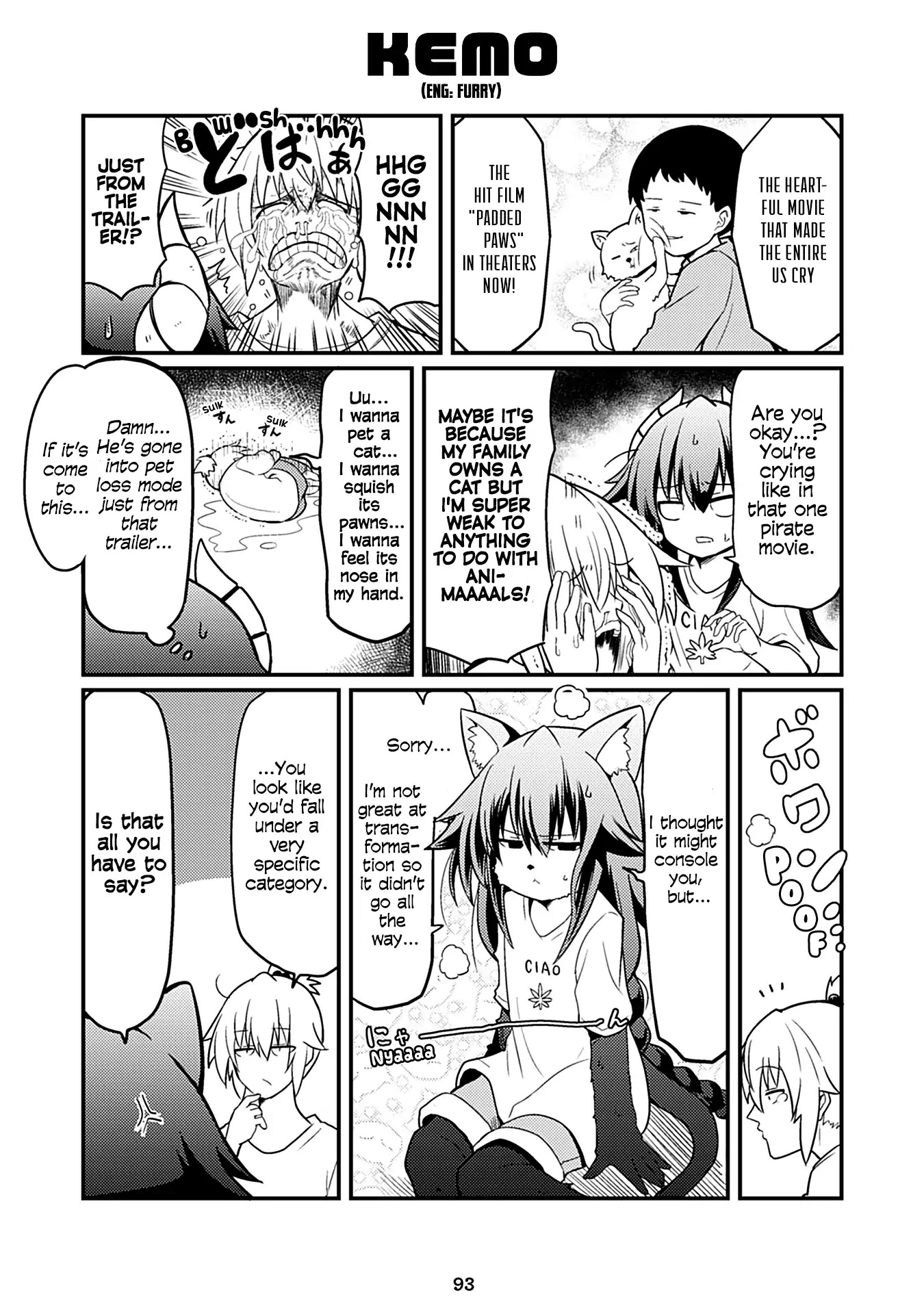 Naughty Succubus "Saki-chan" Chapter 79 page 1 - Chapter 79: Furry / Kemo