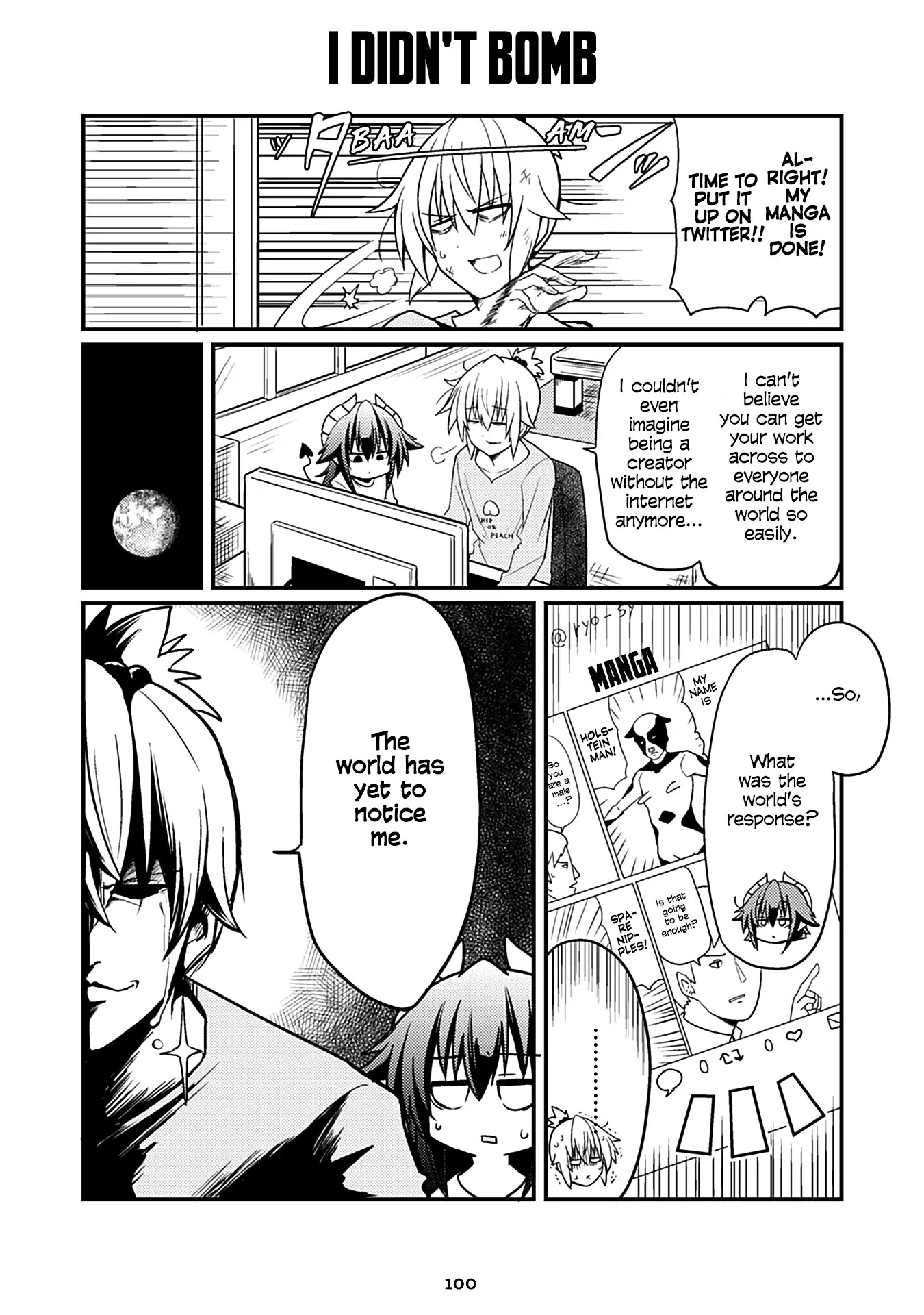 Naughty Succubus "Saki-chan" Chapter 84 page 1 - Chapter 84: I didn't bomb