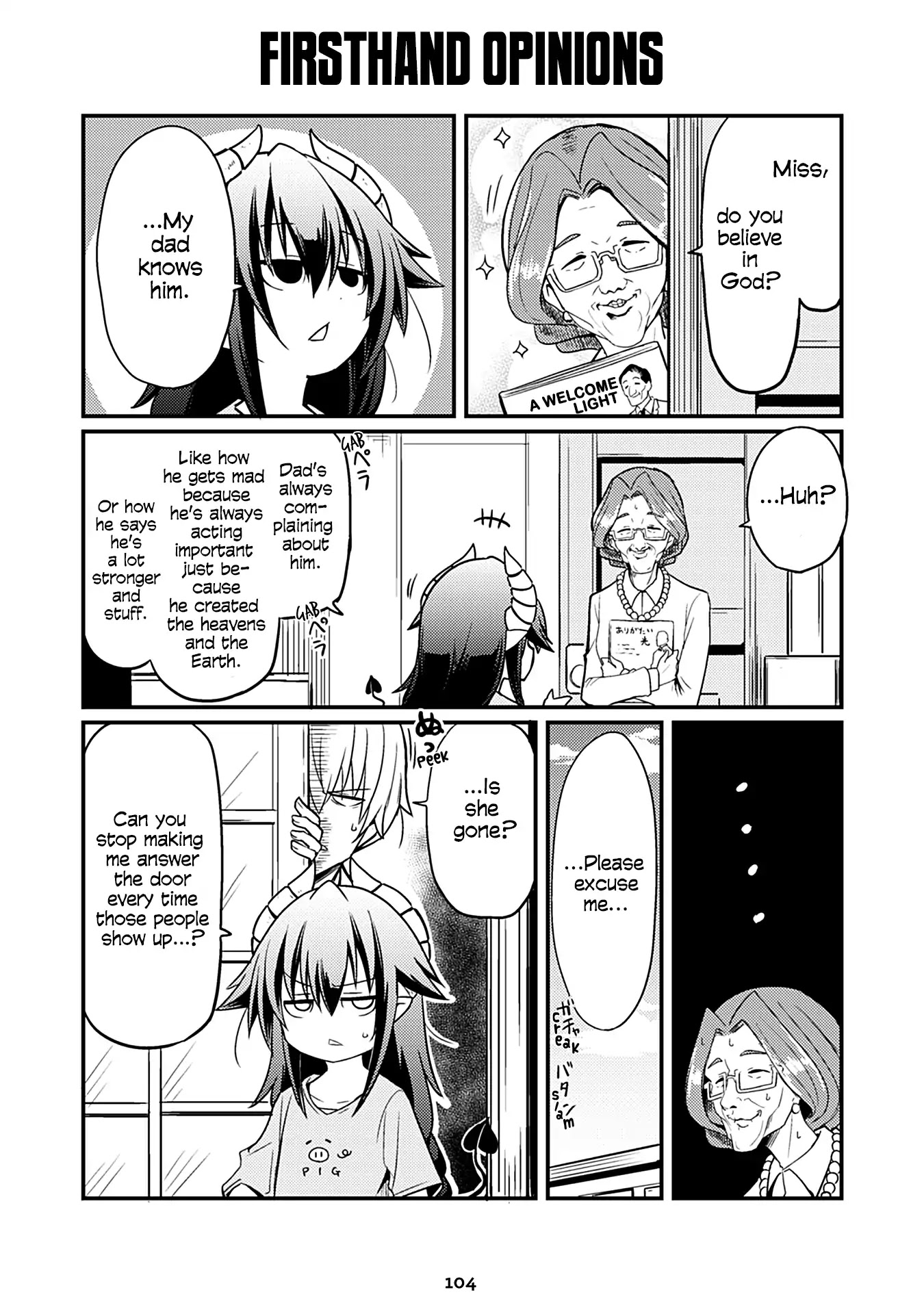 Naughty Succubus "Saki-chan" Chapter 88 page 1 - Chapter 88: Firsthand opinions