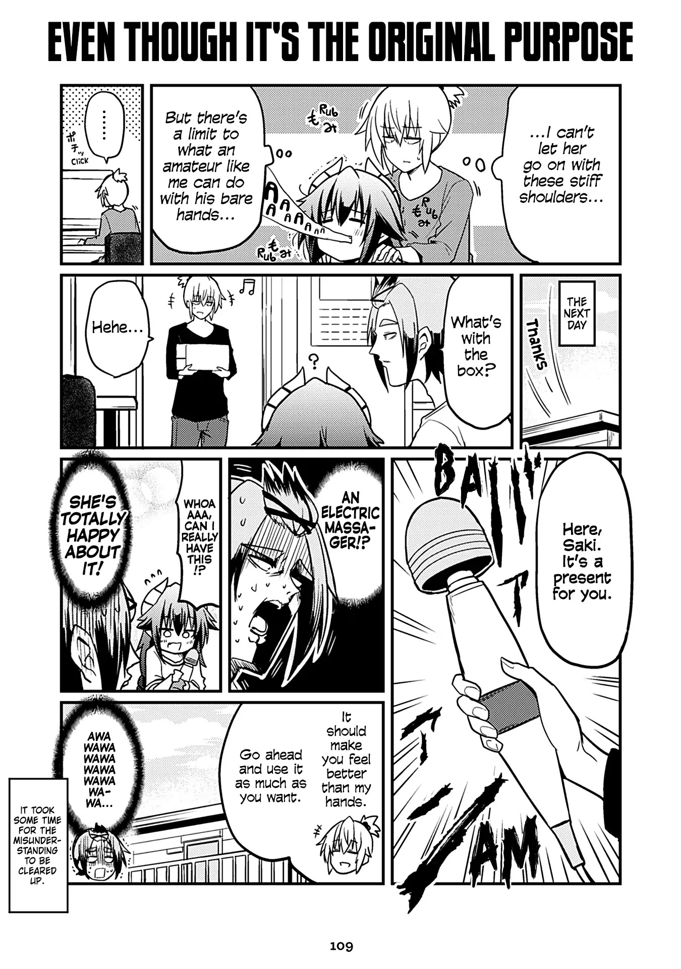 Naughty Succubus "Saki-chan" Chapter 93 page 1 - Chapter 93: Even though it's the original purpose
