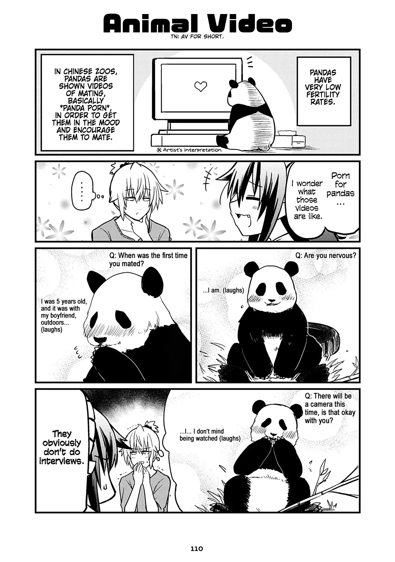 Naughty Succubus "Saki-chan" Chapter 94 page 1 - Chapter 94: Animal Video