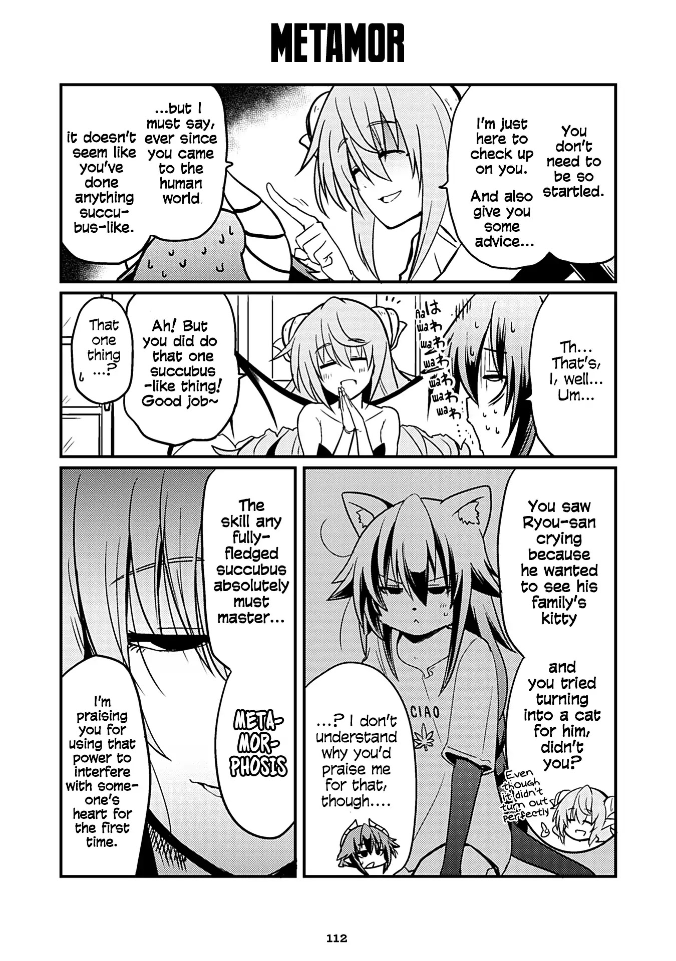 Naughty Succubus "Saki-chan" Chapter 96 page 1 - Chapter 96: Metamor