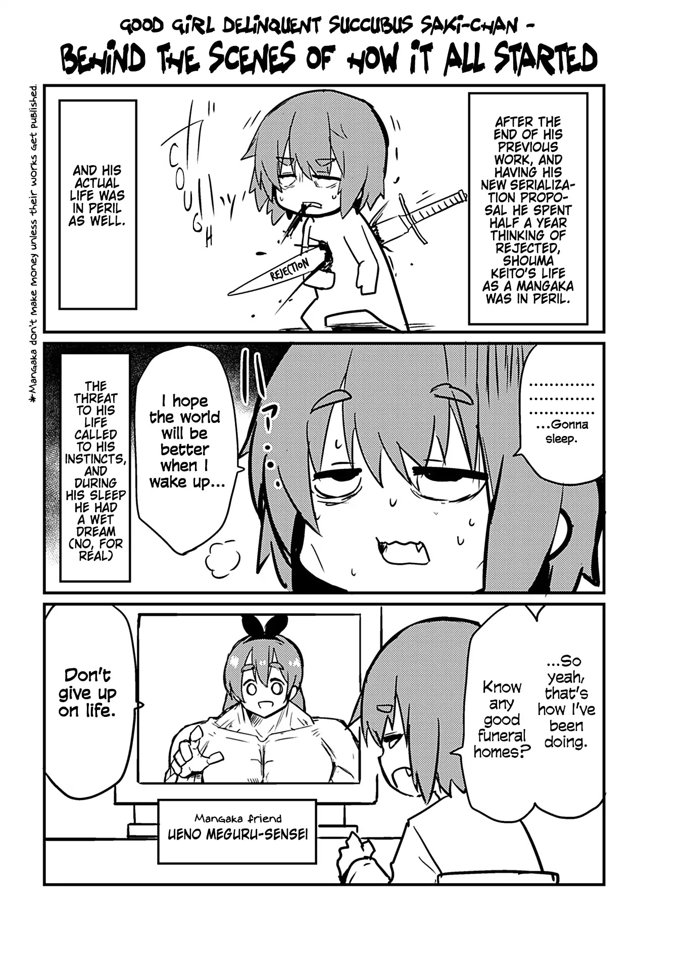 Naughty Succubus "Saki-chan" Chapter 98.6 page 7 - Chapter 98.6: Vol 1. Extras + Afterword