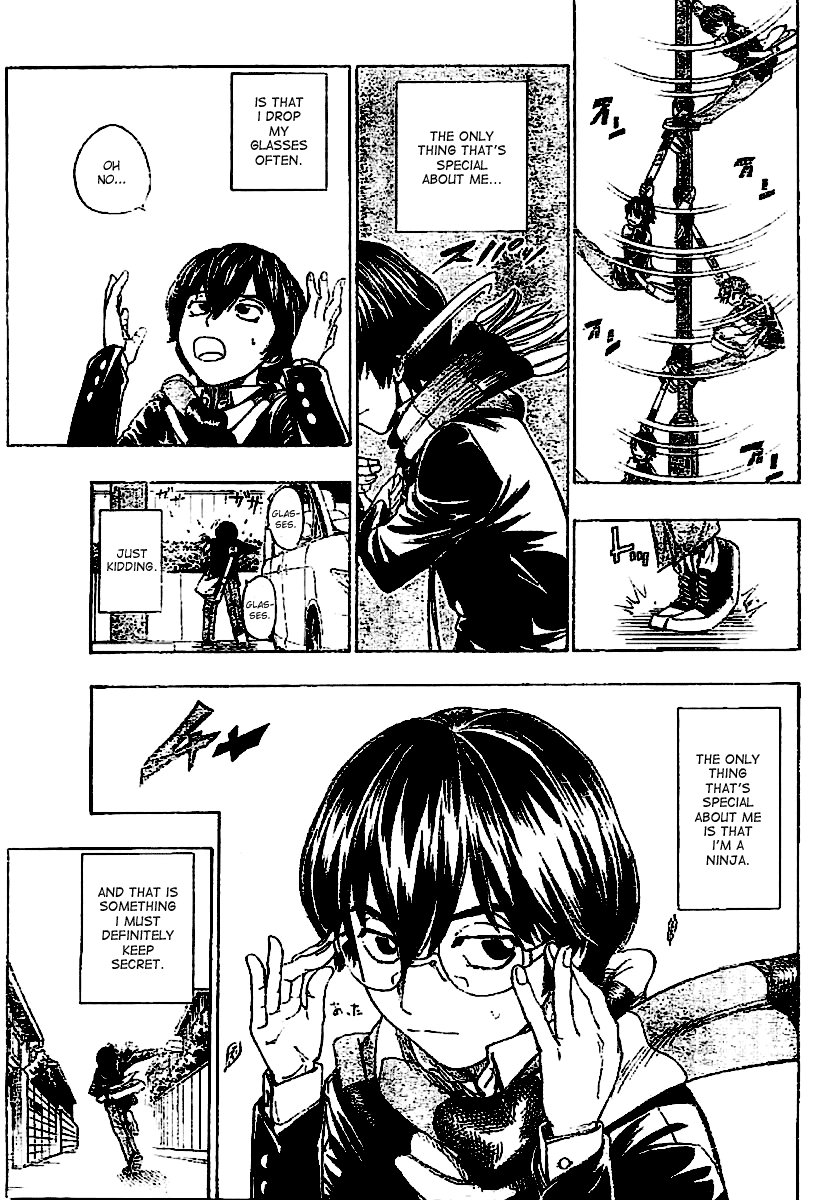 Nazo no Murasame-kun Chapter 1.2 page 5 - Chapter 1 v2 : A Secret That Must Not Be Revealed