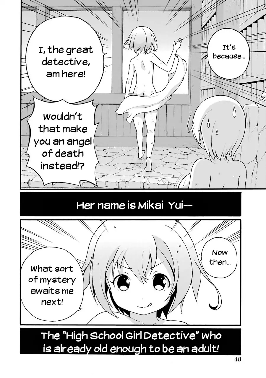 Nazotoki Drill Chapter 1 page 50 - Chapter 1: Mikai Yui