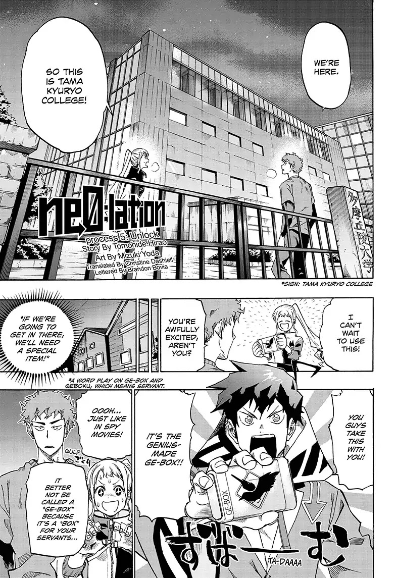 Ne0;lation Chapter 5 page 2 - Chapter 5: PROCESS 5: Unlock