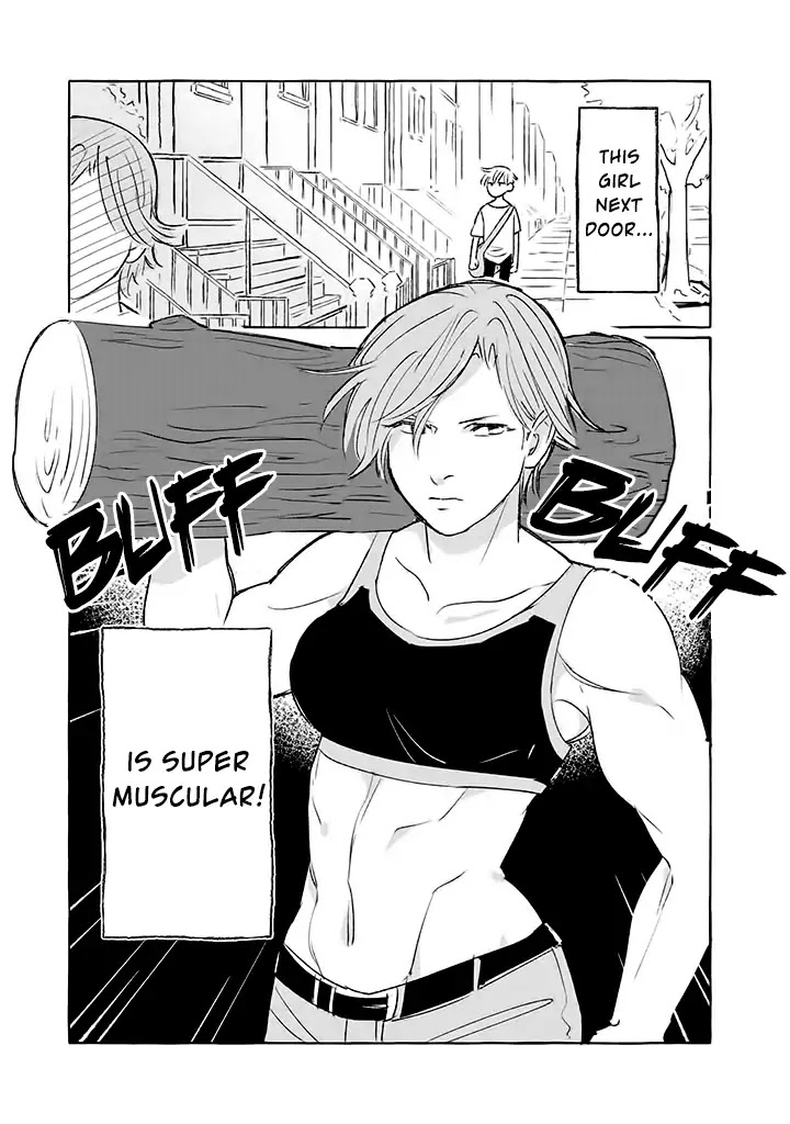 Nearby Muscle Girl Chapter 1 page 3 - Chapter 1: Training 1: The world’s most beautiful muscles
