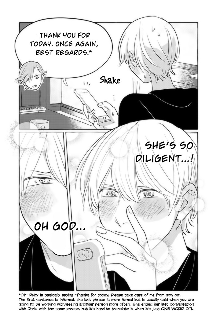 Nearby Muscle Girl Chapter 10 page 5 - Chapter 10: Training 10: Doki Doki Mail Strategy (Heart-Throb Text Strategy)
