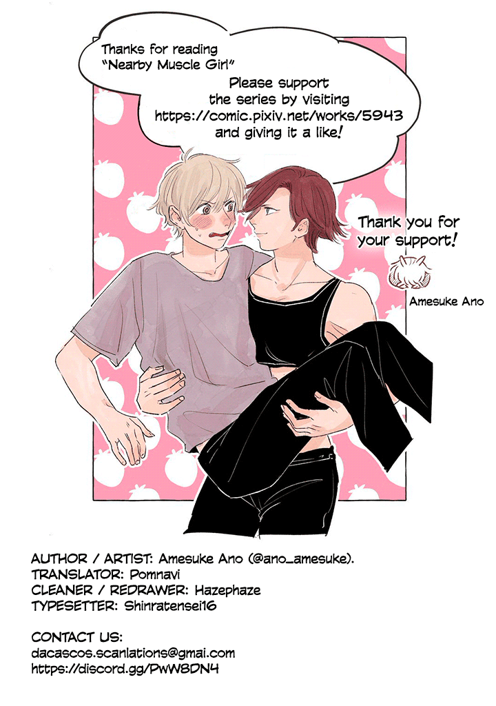 Nearby Muscle Girl Chapter 10 page 7 - Chapter 10: Training 10: Doki Doki Mail Strategy (Heart-Throb Text Strategy)