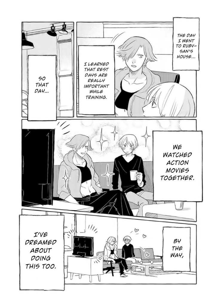 Nearby Muscle Girl Chapter 14 page 2 - Chapter 14: Training 14: Happiness and Anxiety