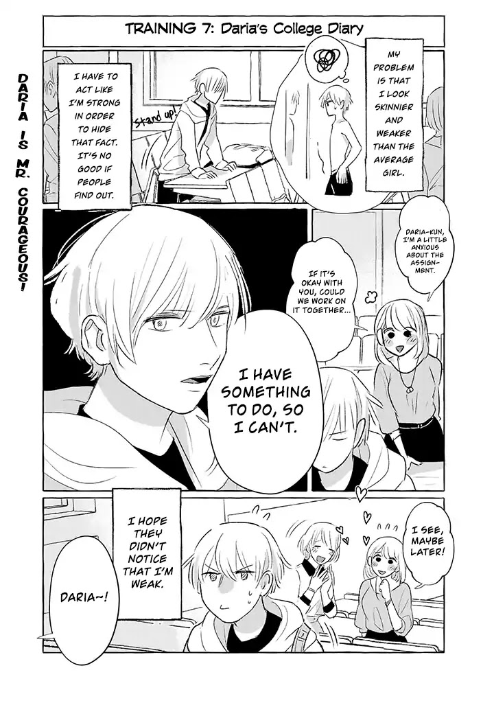 Nearby Muscle Girl Chapter 7 page 1 - Chapter 7: Training 7: Daria’s College Diary