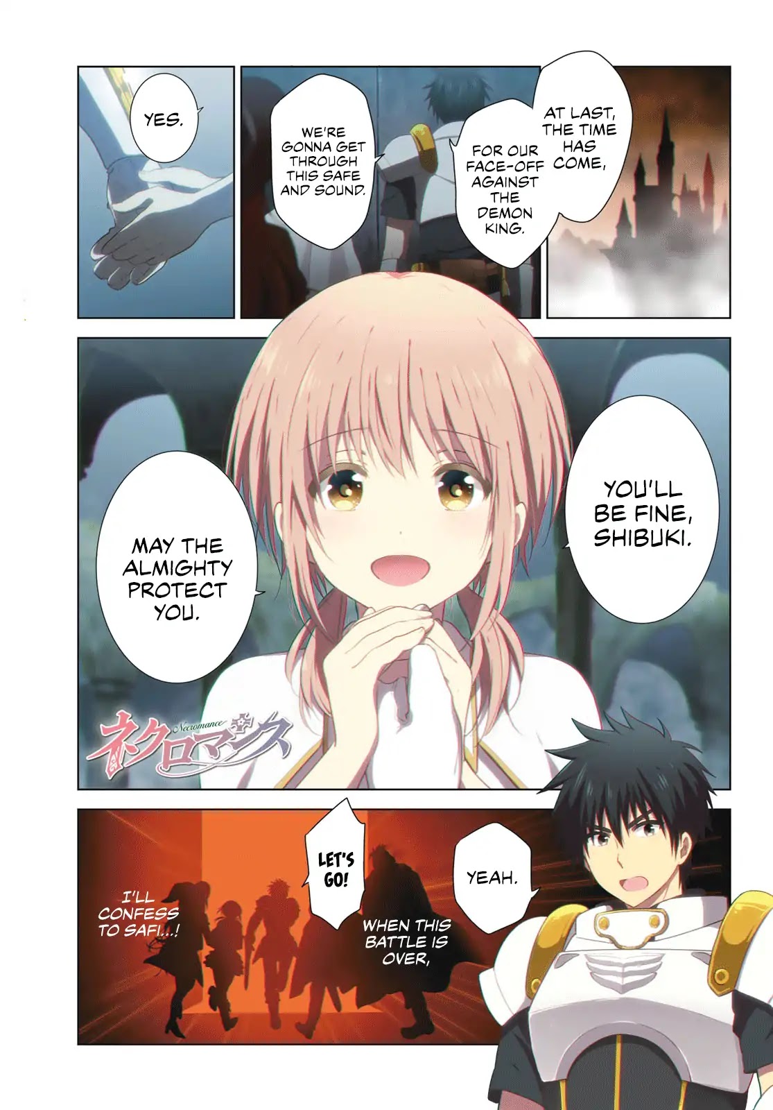 Necromance Chapter 1 page 4 - Chapter 1: Till Death Do Us Part