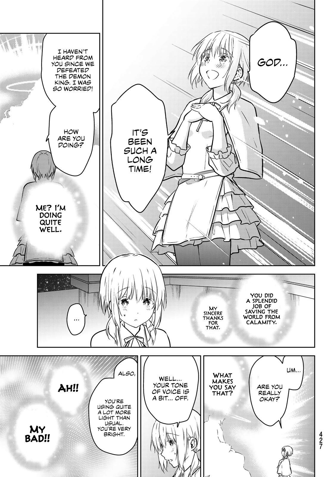 Necromance Chapter 20 page 12 - Chapter 20: Audience with God