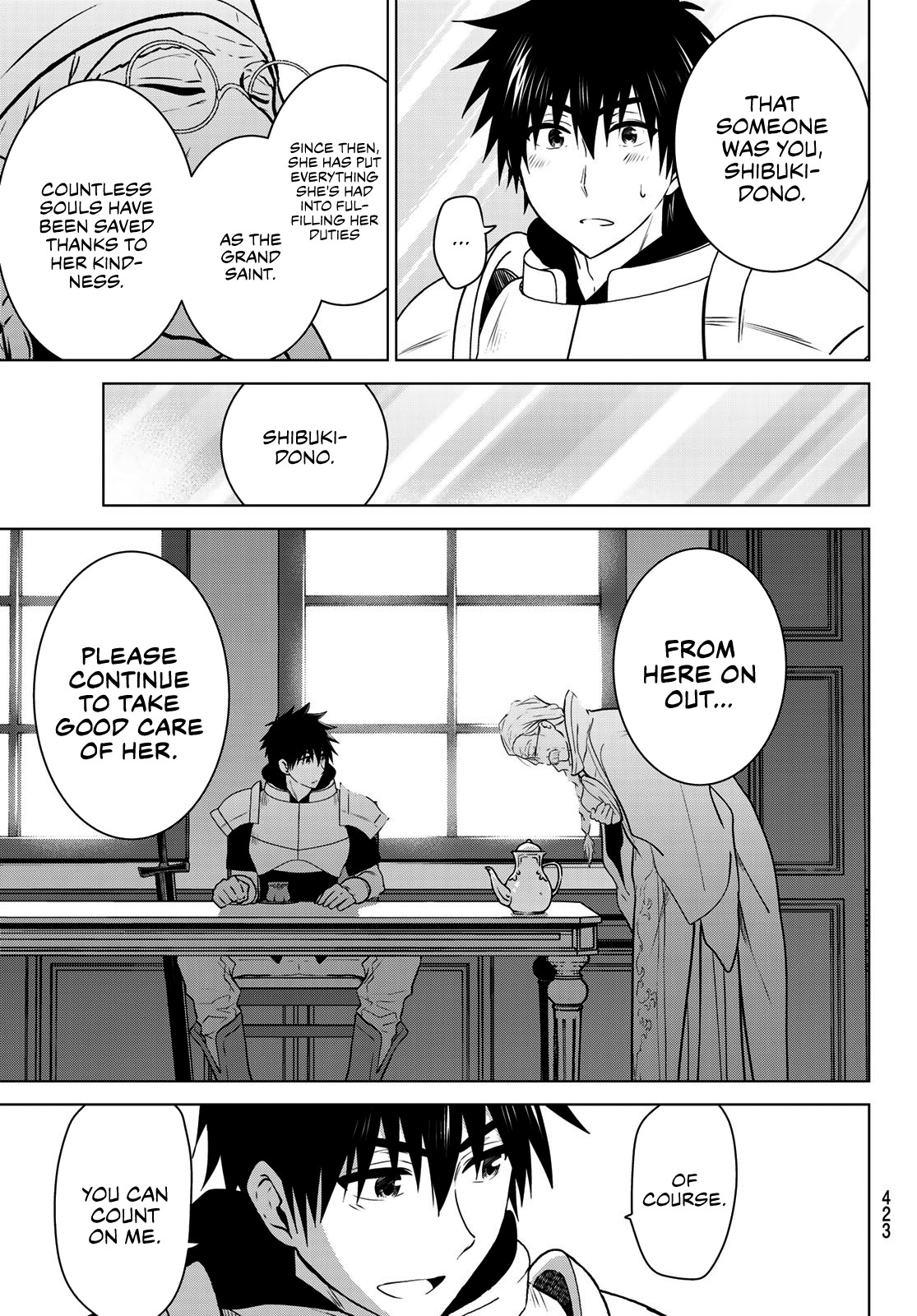 Necromance Chapter 20 page 8 - Chapter 20: Audience with God