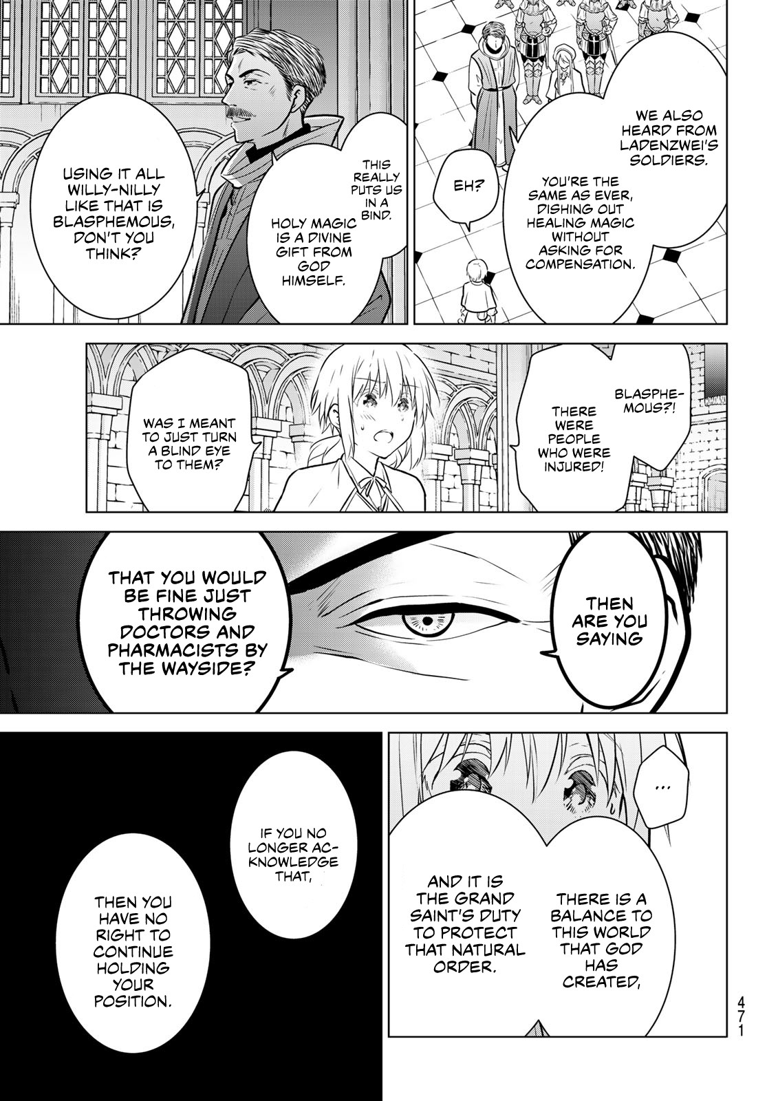 Necromance Chapter 21 page 12 - Chapter 21: The Grand Saint's Position