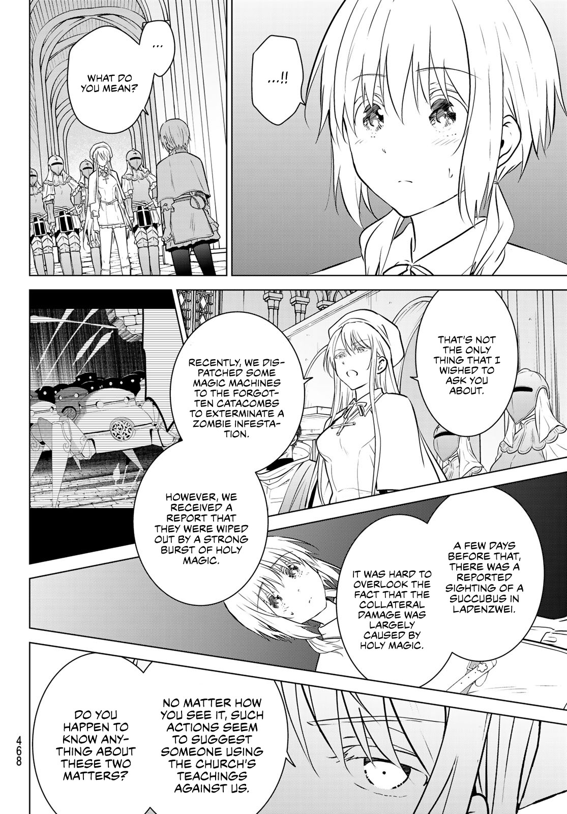 Necromance Chapter 21 page 9 - Chapter 21: The Grand Saint's Position