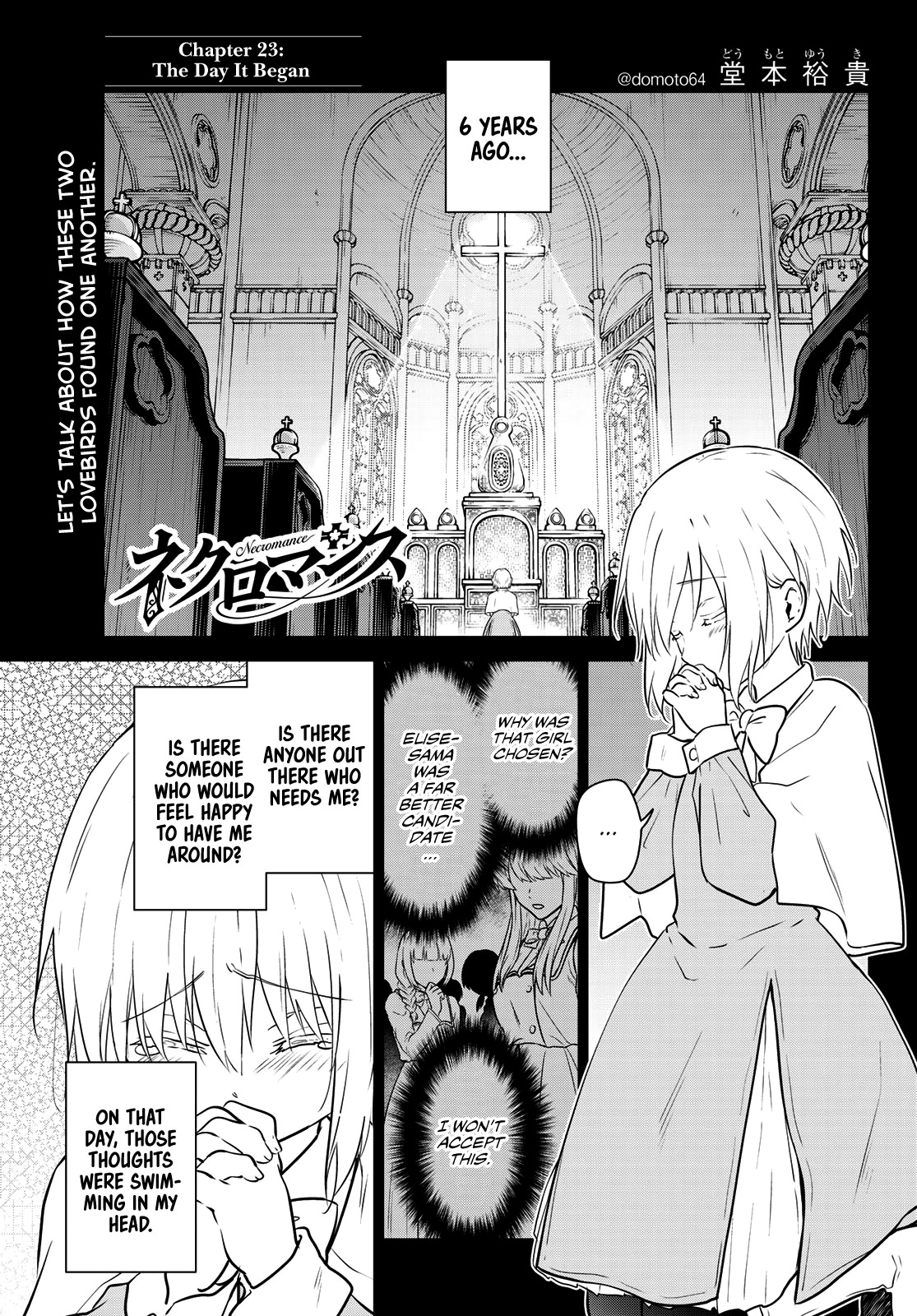 Necromance Chapter 23 page 2 - Chapter 23: The Day It Began