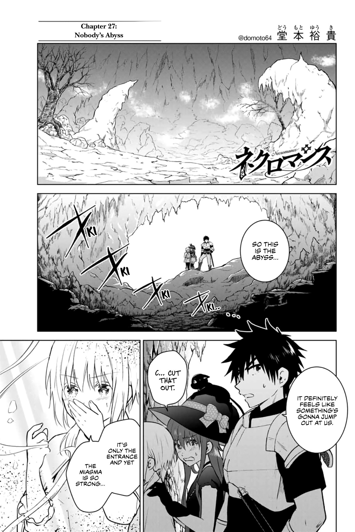 Necromance Chapter 27 page 2 - Chapter 27: Nobody's Abyss
