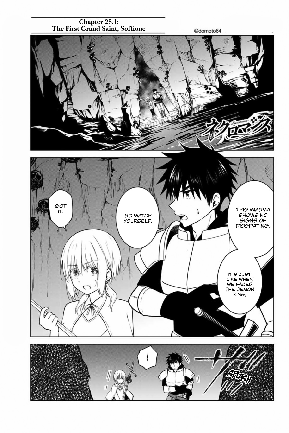 Necromance Chapter 28.1 page 2 - Chapter 28.1: The First Grand Saint, Soffione