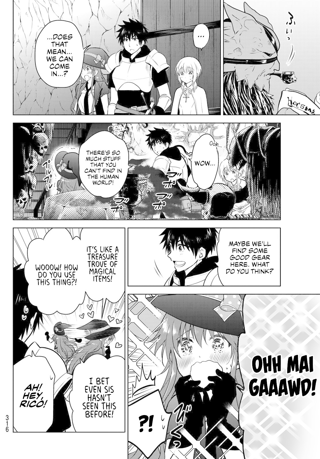 Necromance Chapter 3 page 11 - Chapter 3: Safi-chan Tries Her Best