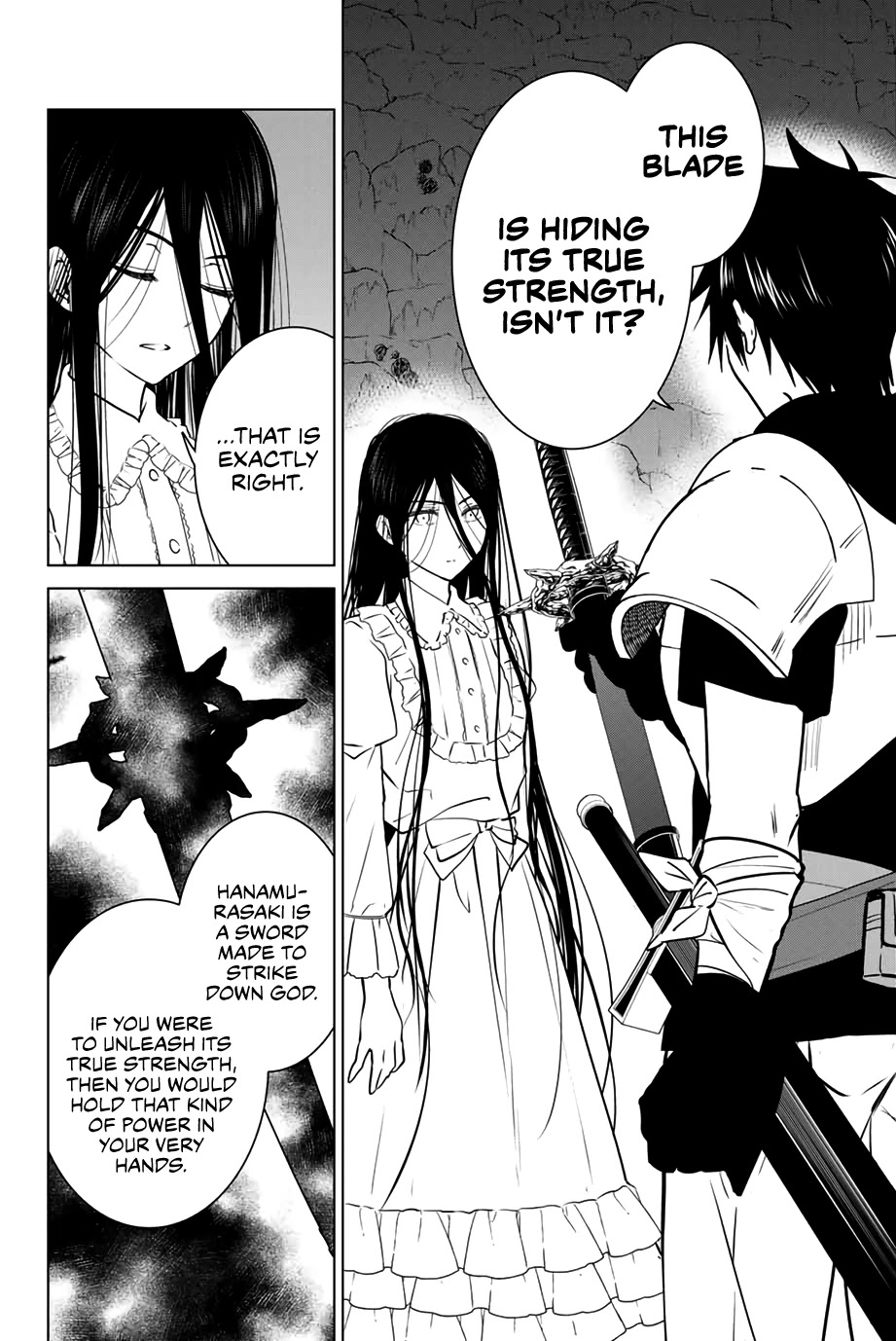 Necromance Chapter 33 page 13 - Chapter 33: The Cursed Sword, Hanamurasaki