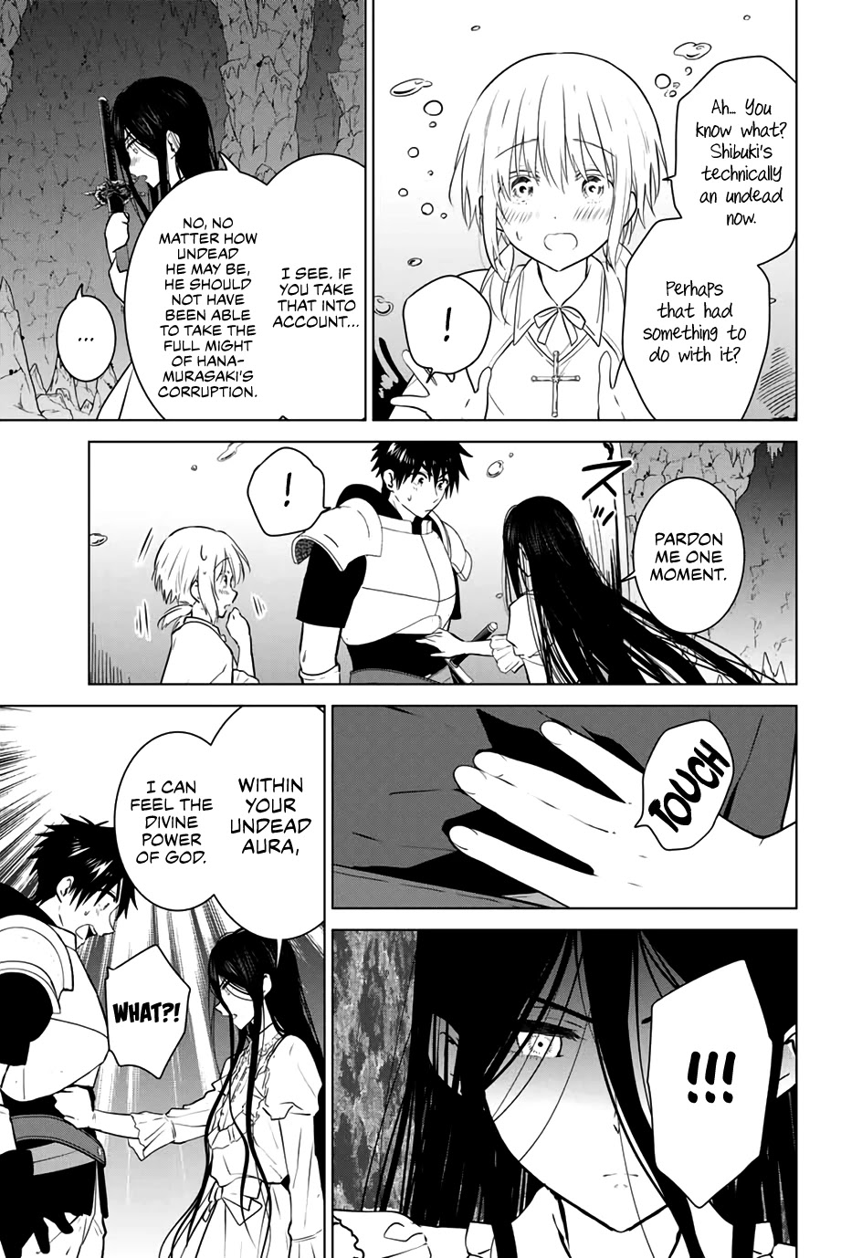 Necromance Chapter 33 page 4 - Chapter 33: The Cursed Sword, Hanamurasaki