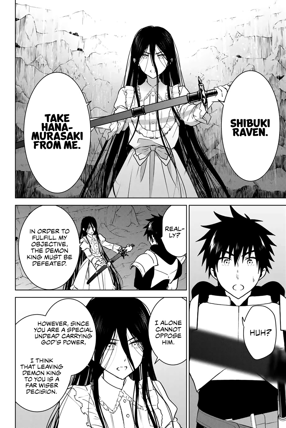 Necromance Chapter 33 page 7 - Chapter 33: The Cursed Sword, Hanamurasaki