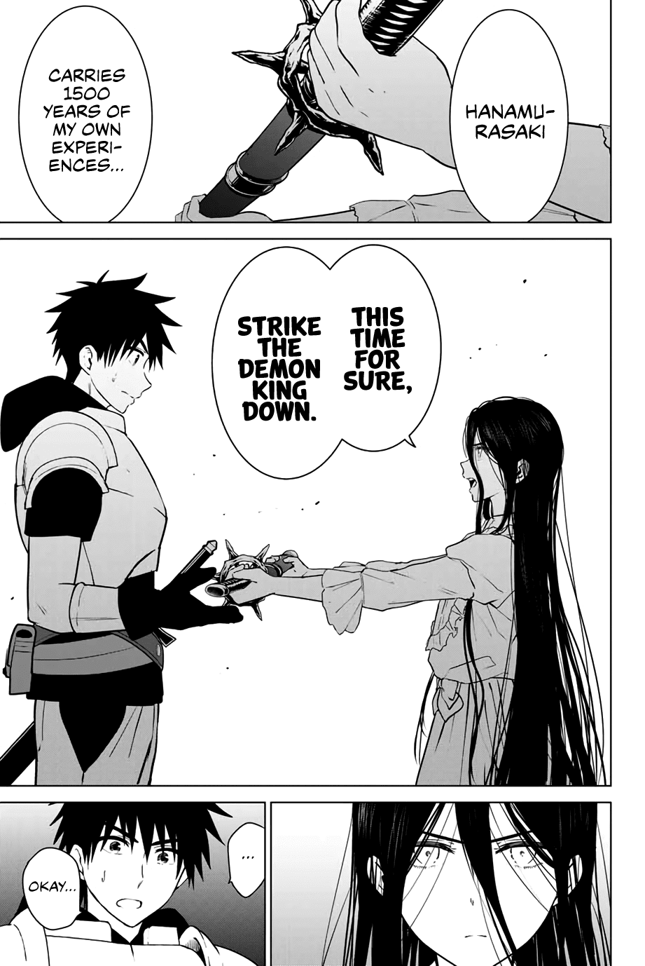 Necromance Chapter 33 page 8 - Chapter 33: The Cursed Sword, Hanamurasaki