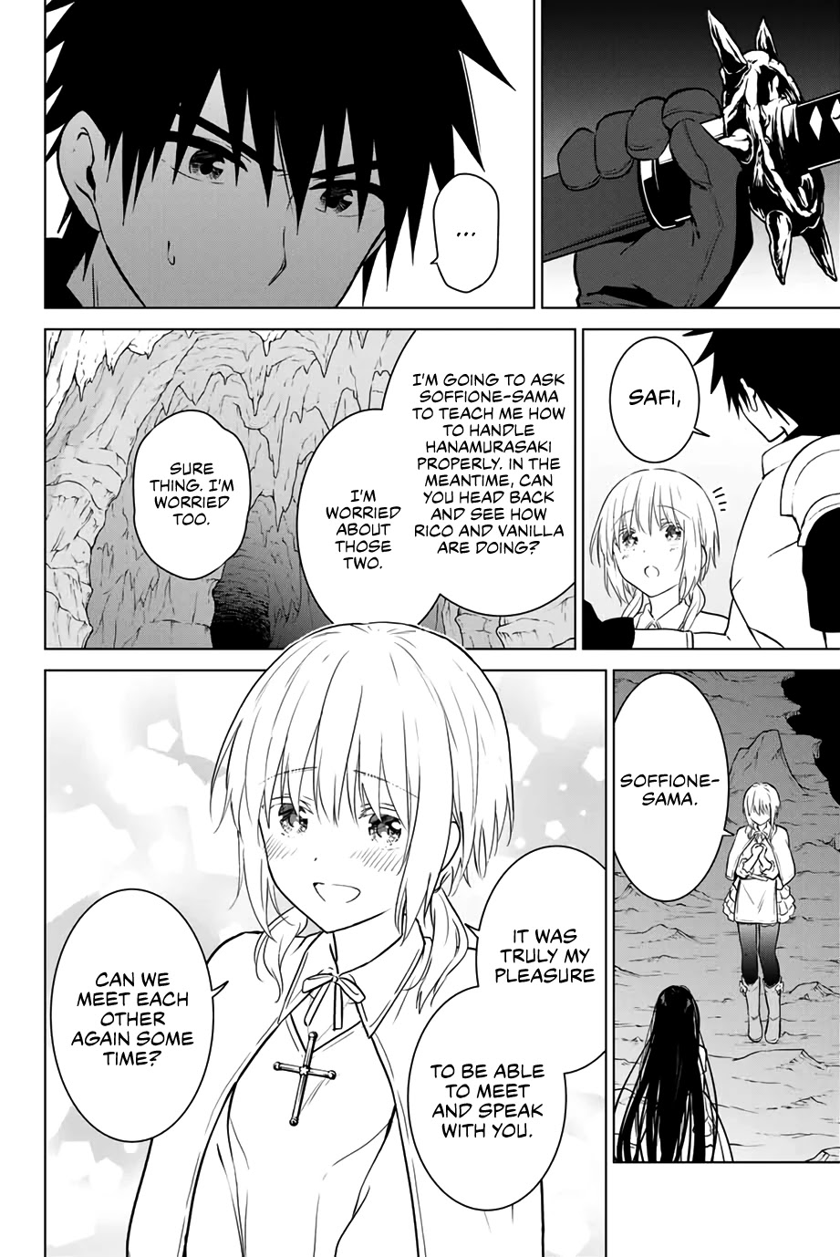 Necromance Chapter 33 page 9 - Chapter 33: The Cursed Sword, Hanamurasaki