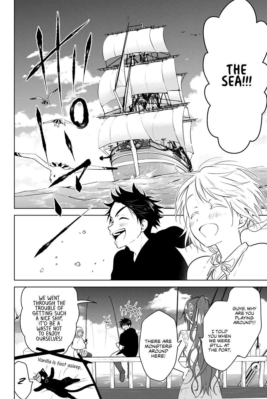 Necromance Chapter 35 page 5 - Chapter 35: A Day at Sea
