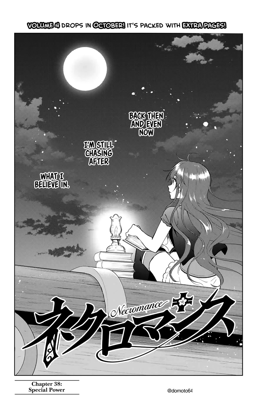 Necromance Chapter 38 page 3 - Chapter 38: Special Power