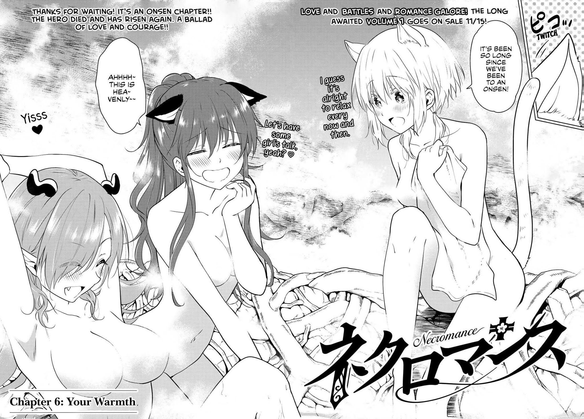 Necromance Chapter 6 page 3 - Chapter 6: Your Warmth