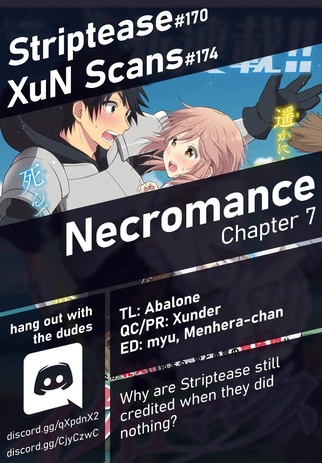 Necromance Chapter 7 page 1 - Chapter 7: The Moon is Beautiful, Isn't It?