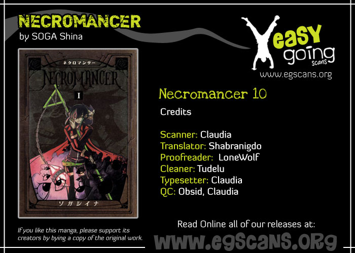 Necromancer Chapter 10.2 page 1 - Chapter 10 v2 : — the thing which hands it down —
